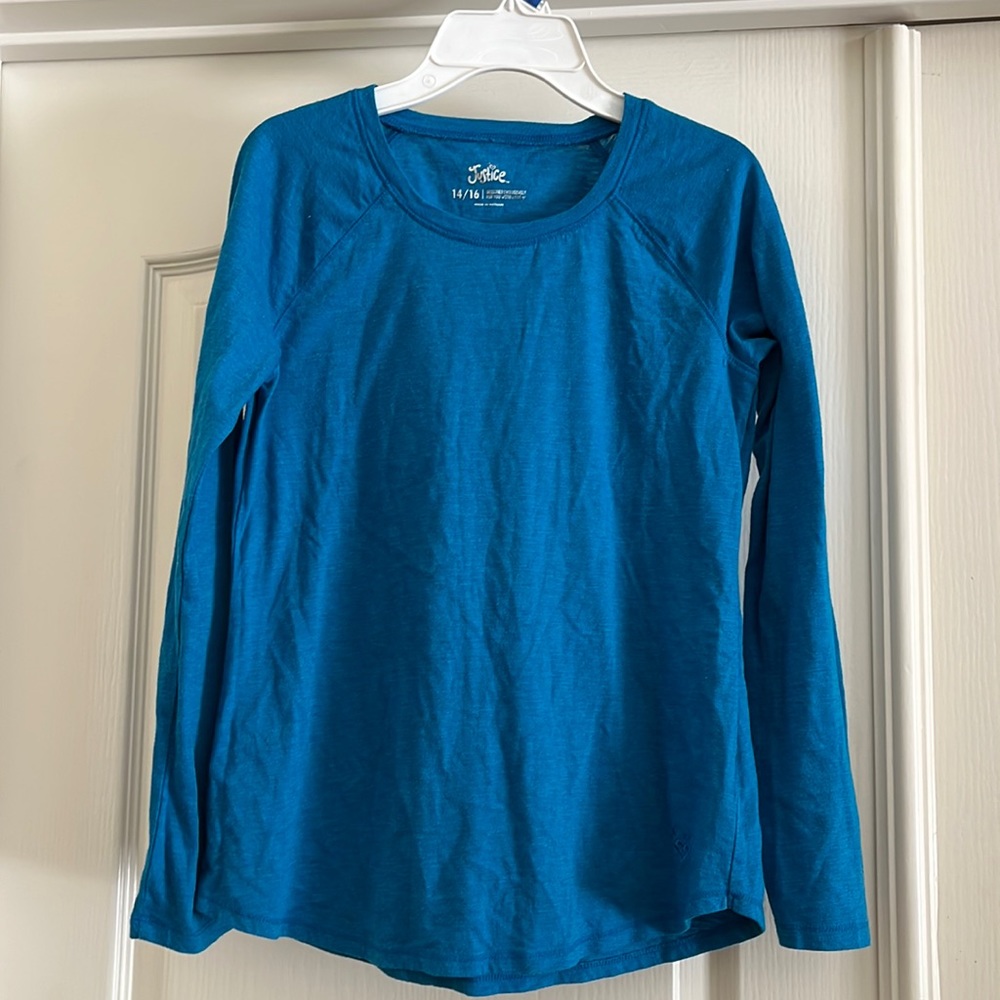 Justice Long Sleeve girls shirt